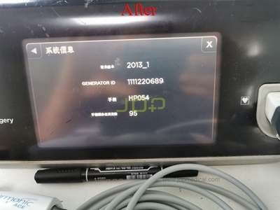Harmonic HP054 M92J5L072 and F9H44H068 handpiece for repair